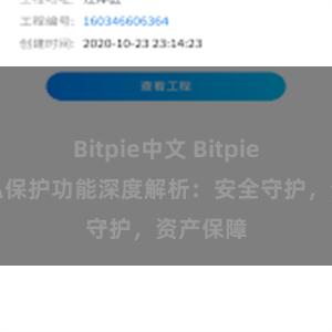 Bitpie中文 Bitpie钱包隐私保护功能深度解析：安全守护，资产保障