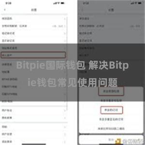 Bitpie国际钱包 解决Bitpie钱包常见使用问题