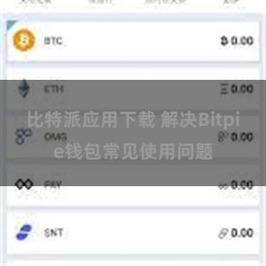 比特派应用下载 解决Bitpie钱包常见使用问题