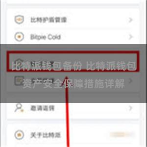 比特派钱包备份 比特派钱包资产安全保障措施详解