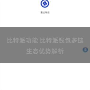 比特派功能 比特派钱包多链生态优势解析