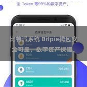 比特派系统 Bitpie钱包安全可靠，数字资产保障。