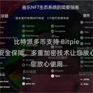 比特派多币支持 Bitpie钱包安全保障，多重加密技术让您放心使用