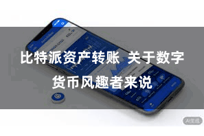 比特派资产转账  关于数字货币风趣者来说