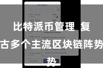 比特派币管理  复古多个主流区块链阵势